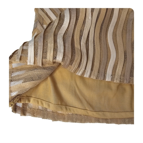 Vintage • OBSTINEE by IKA • 80s • Crochet Ribbon Fitted Blouse - Picture 5 of 9